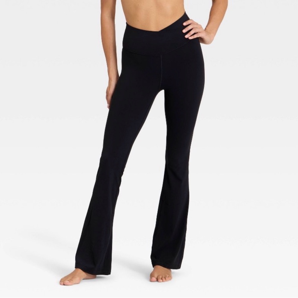 Yogalicious Lux Black Flare Pants